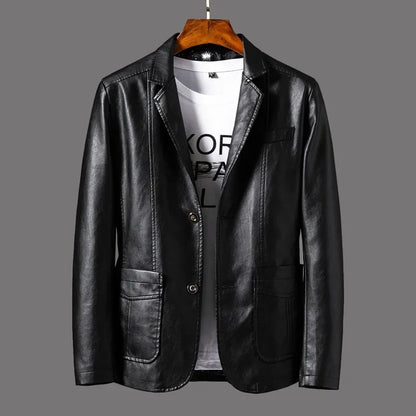 Toscano Noir Genuine Leather Jacket