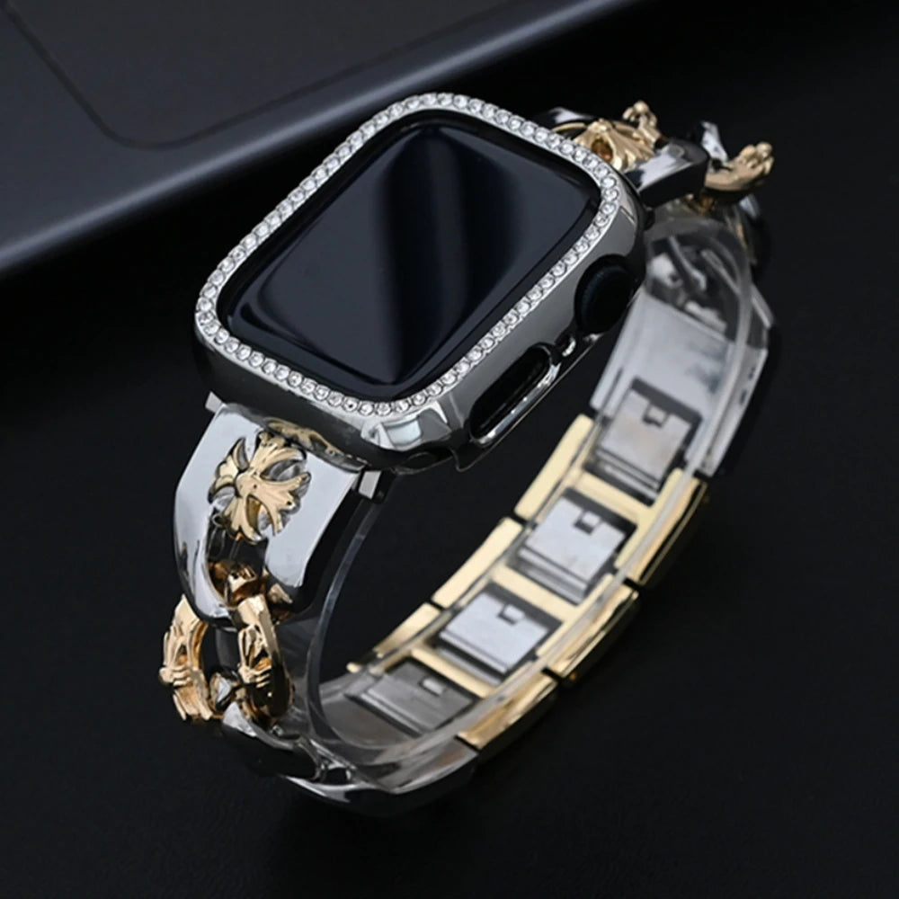 Infinity Chrome Stainless Steel Apple Watch Band