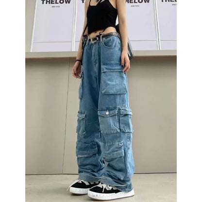 Free Spirit Baggy Cargo Jeans